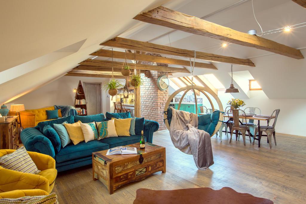 Bohemian Chic 2 Bedroom 2 Bathroom Loft With Hanging Chair Πράγα Εξωτερικό φωτογραφία